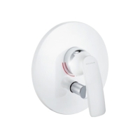 Baterie cada dus Kludi Balance White montaj incastrat