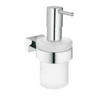Dozator sapun lichid cu suport Grohe Essentials Cube