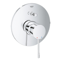 Baterie cada dus Grohe Essence New montaj incastrat