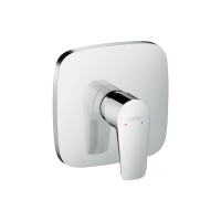 Baterie dus HansGrohe Talis E montaj incastrat