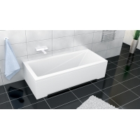 Cada  baie dreptunghiulara Besco Modern 120x70cm