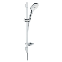 Set dus HansGrohe Raindance Select E120 crom-alb