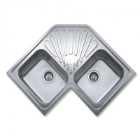Chiuveta inox Teka Classic Angular 2B