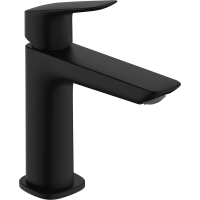 Baterie lavoar HansGrohe Logis Fine 110  ventil pop-up  negru mat