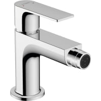 Baterie bideu Hansgrohe Rebris E ventil pop-up crom lucios