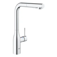 Baterie bucatarie Grohe Essence New cu dus extractibil crom lucios
