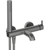 Baterie cada  cu set de dus  Deante Silia titan mat