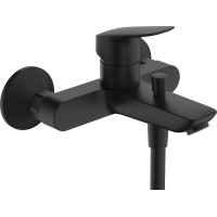 Baterie cada dus  HansGrohe Logis  negru mat
