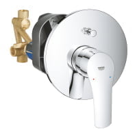 Baterie cada dus Grohe Eurosmart New cu corp incastrat