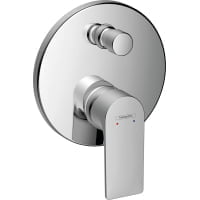 Baterie cada dus Hansgrohe Rebris E montaj incastrat crom lucios