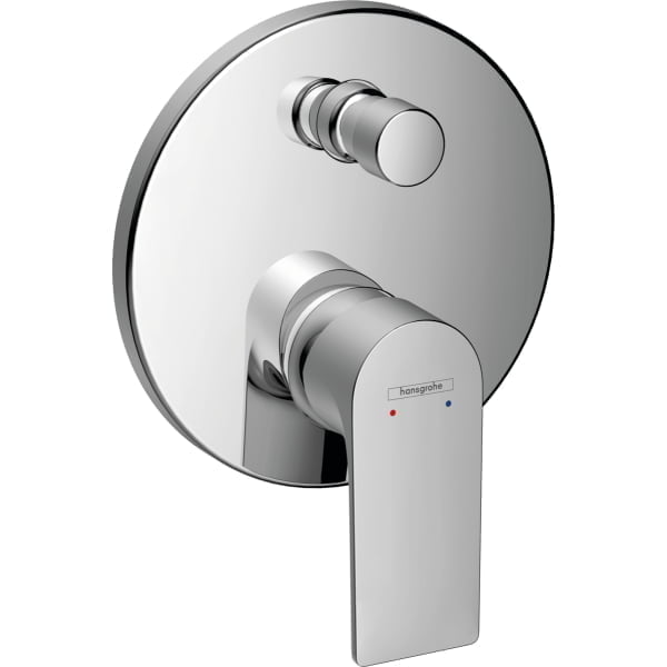 Baterie cada dus Hansgrohe Rebris E montaj incastrat crom lucios