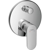 Baterie cada dus Hansgrohe Rebris S montaj incastrat crom lucios