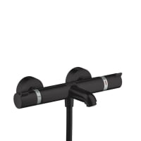 Baterie cada dus termostatata HansGrohe Ecostat 1001CL negru mat