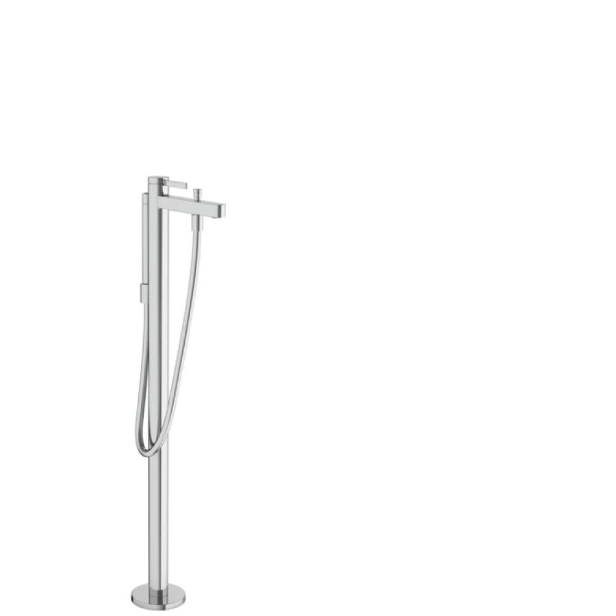 Baterie cada montaj pe pardoseala Hansgrohe Finoris  crom lucios