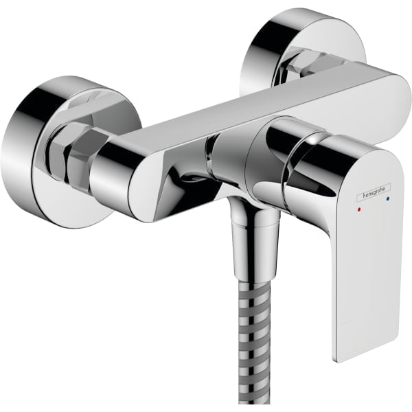 Baterie dus Hansgrohe Rebris E crom lucios