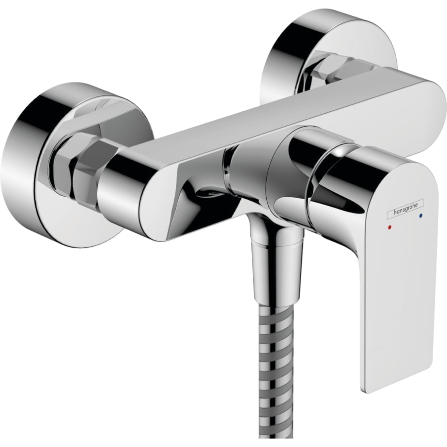 Baterie dus Hansgrohe Rebris E crom lucios