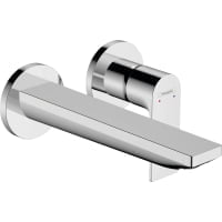 Baterie lavoar perete Hansgrohe Rebris E pipa 200mm crom lucios