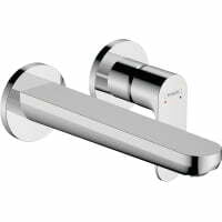 Baterie lavoar perete Hansgrohe Rebris S pipa 200mm crom lucios