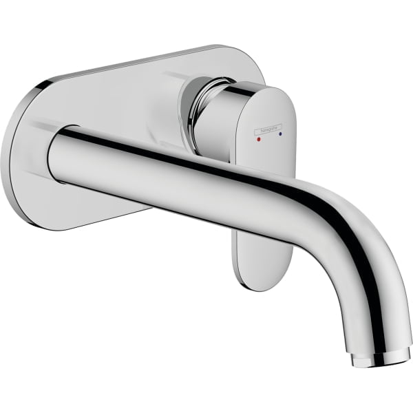 Baterie lavoar perete Hansgrohe Vernis Blend pipa 205mm crom lucios