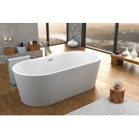 Cada freestanding Kolpa San Comodo 185x90 alb