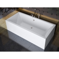 Cada  baie dreptunghiulara Besco Quadro 155x70cm