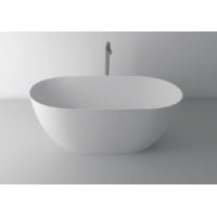 Cada freestanding Cast Marble Toronto 160x74 alba