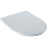 Capac WC slim Geberit iCon Round cu inchidere lenta  alb