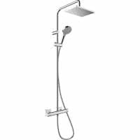 Coloana de dus Hansgrohe Vernis Shape 230 cu baterie termostatata crom lucios