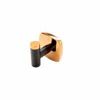 Cuier simplu FDesign Merida negru-roz auriu