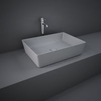 Lavoar dreptunghiular Rak Feeling 50x36cm gri mat