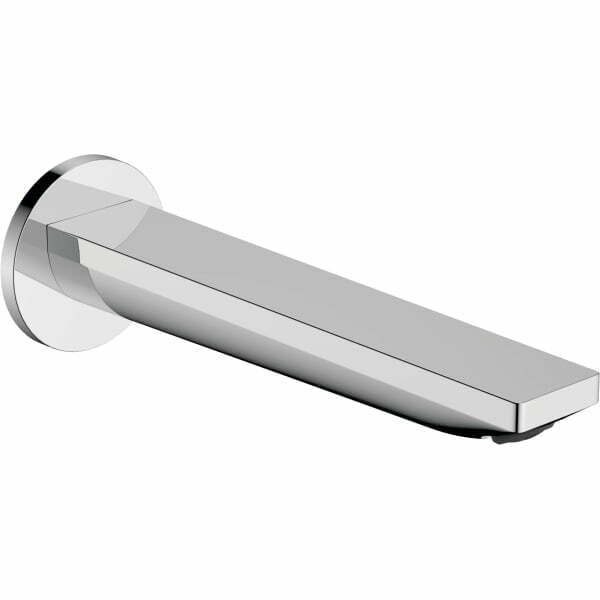 Pipa cada Hansgrohe Rebris E crom lucios