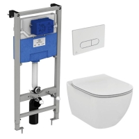 Set vas wc suspendat Ideal Standard Tesi Aquablade