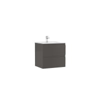 Set mobilier suspendat cu 2 sertare Gala Daily cu lavoar 60cm