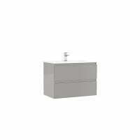 Set mobilier suspendat cu 2 sertare Gala Daily cu lavoar 80cm