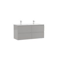 Set mobilier suspendat cu 4 sertare Gala Daily cu lavoar 120cm