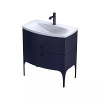 Set mobilier suspendat Oristo Louis 82cm cu 2 sertare