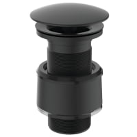 Ventil pentru lavoar fara preaplin Ideal Standard negru mat