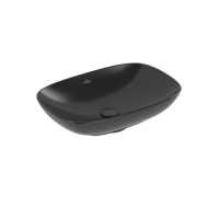 Lavoar oval 56 cm Villeroy & Boch Loop & Friends  negru mat