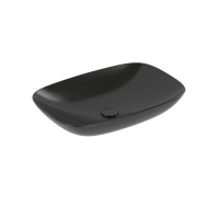 Lavoar dreptunghiular 62 cm Villeroy & Boch Loop & Friends  negru mat
