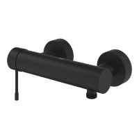 Baterie dus Grohe Essence New  Phantom Black  negru mat