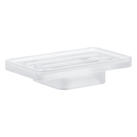 Sapuniera Grohe Selection Cube  alb mat