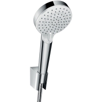 Set dus Hansgrohe Crometta Vario 100 cu porter alb-crom