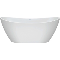 Cada freestanding Duravit Duravato 170x71cm alba
