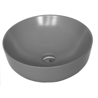Lavoar rotund Fluminia Amereta 41cm  gri mat