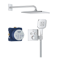 Sistem dus incastrat Grohe Grohtherm SmartControl Rainshower Mono 310 Cube