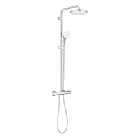 Coloana de dus cu termostat Grohe New Tempesta 210, crom lucios