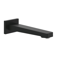 Pipa cada Villeroy&Boch Architectura Square, negru mat