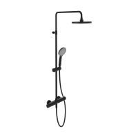 Coloana de dus cu termostat Villeroy&Boch Universal 230 negru mat