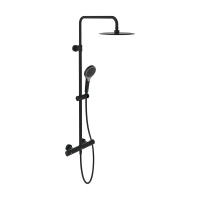 Coloana de dus cu termostat Villeroy&Boch Verve 250 negru mat