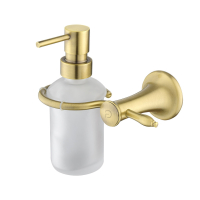 Dozator sapun lichid cu suport FDesign Lacrima bronz antichizat